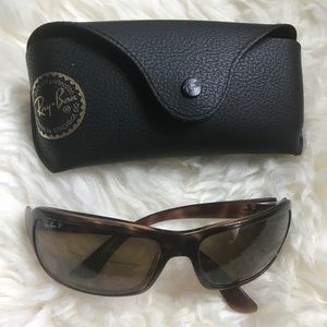 Authentic Ray Ban sunglasses with case
